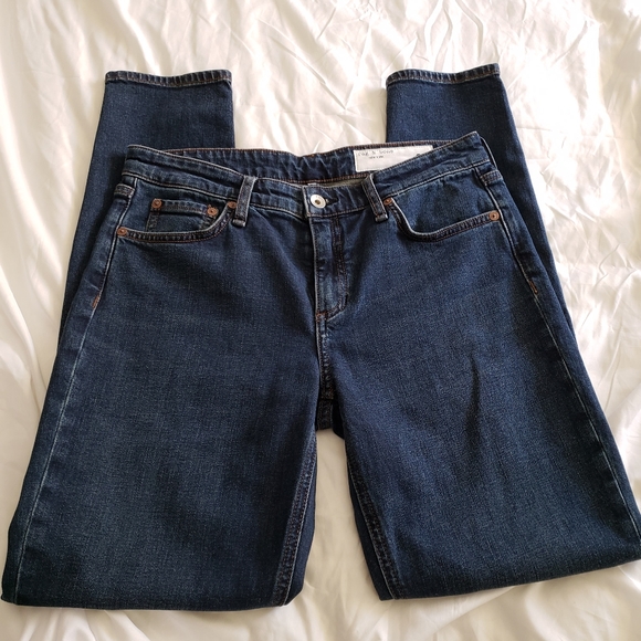 Rag & Bone Womens Mid Rise Skinny Jeans Size 28 - Picture 7 of 12